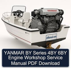 Yanmar Series 4BY 6BY Engine Service Repair Workshop Manual PDF