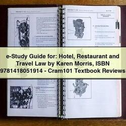 E-STUDY : Hotel Restaurant Travel Law Karen Morris Isbn 9781418051914-cram101 Textbook Reviews Service Repair Workshop Manual PDF