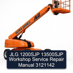 JLG 1200SJP 13500SJP 3121142 Service Repair Workshop Manual PDF