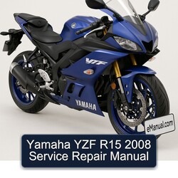2008 Yamaha YZF Models R15 Service Repair Workshop Manual PDF