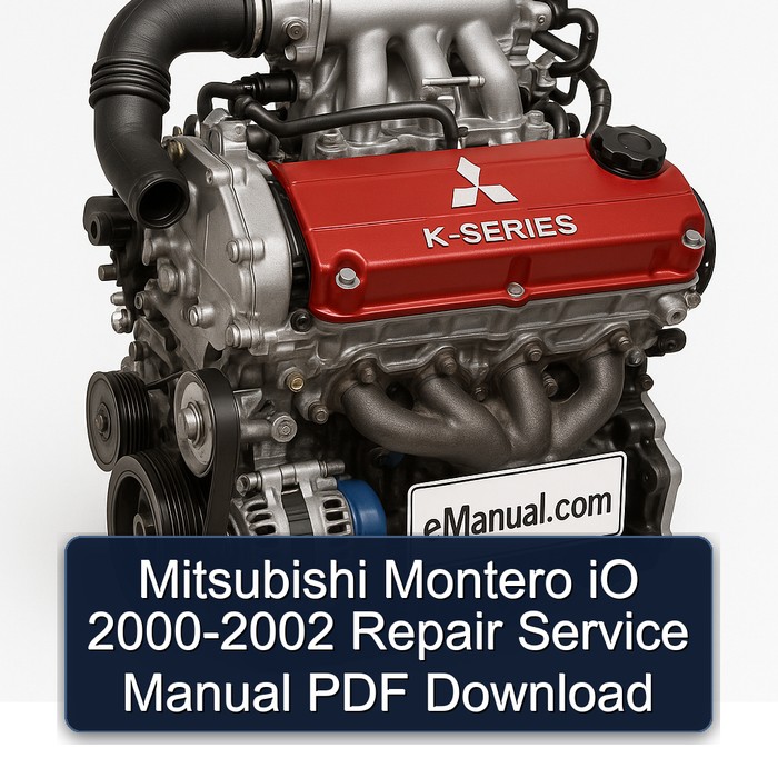 2000-2002 Mitsubishi 3000GT Montero Io Service Repair Workshop Manual PDF