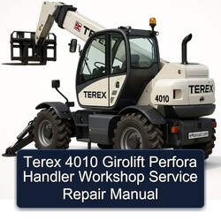 Terex 4010 Girolift Perfora Handler Service Repair Workshop Manual PDF