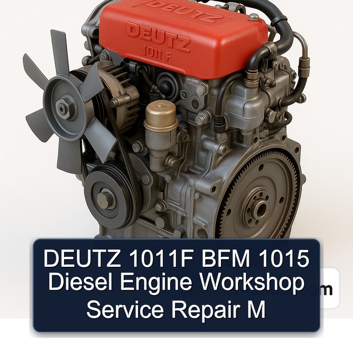 Deutz 1015 1011F BFM Diesel Engine M Service Repair Workshop Manual PDF