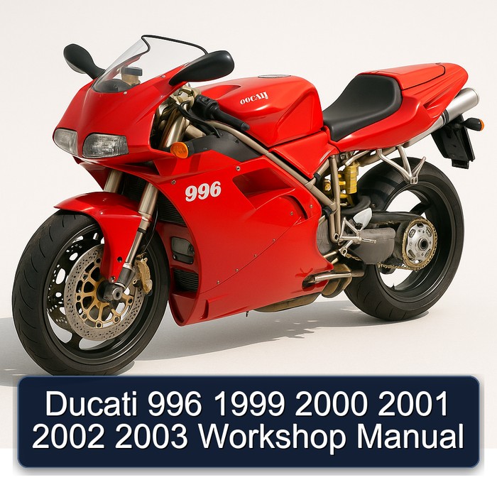 1999-2003 Ducati 996 Service Repair Workshop Manual PDF