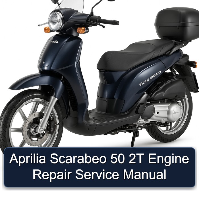 Aprilia Scarabeo 50 2T Engine Service Repair Workshop Manual PDF