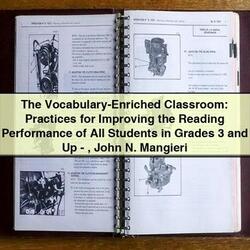 The Vocabulary-Enriched Classroom: Practices for Improving Reading Performance for Students in Grades 3 and Up
