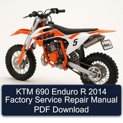 2014 KTM 690 Enduro R Service Repair Workshop Manual PDF