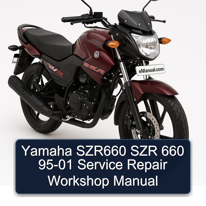 1995-2001 Yamaha SZR Models SZR660 660 Service Repair Workshop Manual PDF
