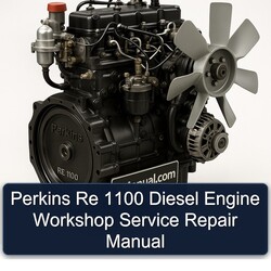Perkins RE 1100 Diesel Engine Service Repair Workshop Manual PDF