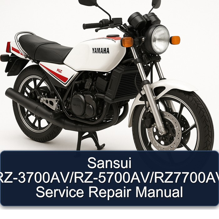 Yamaha RZ Models Sansui Rz-3700av/rz-5700av/rz7700av Service Repair Workshop Manual PDF