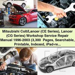 1996-2003 Mitsubishi Lancer Colt/ Service Repair Workshop Manual PDF