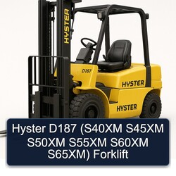 Hyster D187 (S40XM S45XM S50XM S55XM S60XM S65XM) Forklift