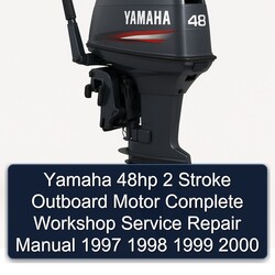 1997-2000 Yamaha 48HP 2 Stroke Outboard Motor Service Repair Workshop Manual PDF