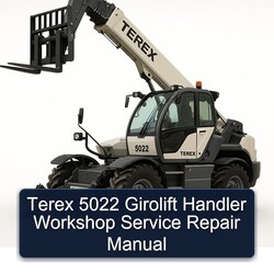 Terex 5022 Girolift Handler Service Repair Workshop Manual PDF