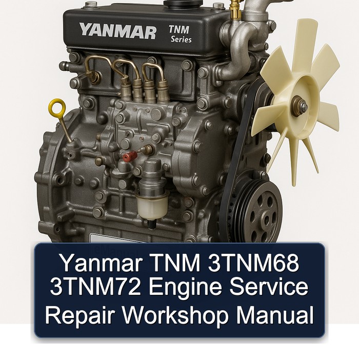 Yanmar TNM Series 3tnm68 3tnm72 Engine Service Repair Workshop Manual PDF