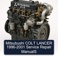 1996-2001 Mitsubishi S 4 Series Mitsubushi Colt Lancer Service Repair Workshop Manual PDF