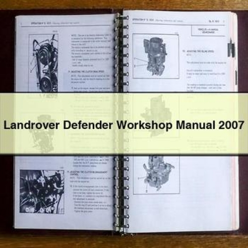 2007 Land Rover Defender Landrover Service Repair Workshop Manual PDF