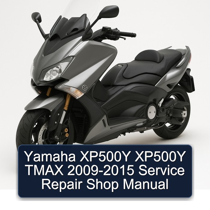 2009-2015 Yamaha Tmax XP500 XP500Y - Shop Service Repair Workshop Manual PDF