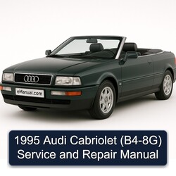 1995 Audi Cabriolet (B4-8G) Service Repair Workshop Manual PDF