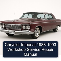 1988-1993 Chrysler Imperial Service Repair Workshop Manual PDF