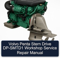 Volvo Penta Stern Drive DP-SMTD1 Service Repair Workshop Manual PDF