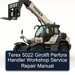 Terex 5022 Girolift Perfora Handler Service Repair Workshop Manual PDF
