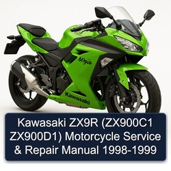1998-1999 Kawasaki ZX Models ZX9R (zx900c1 Zx900d1) Motorcycle Service Repair Workshop Manual PDF