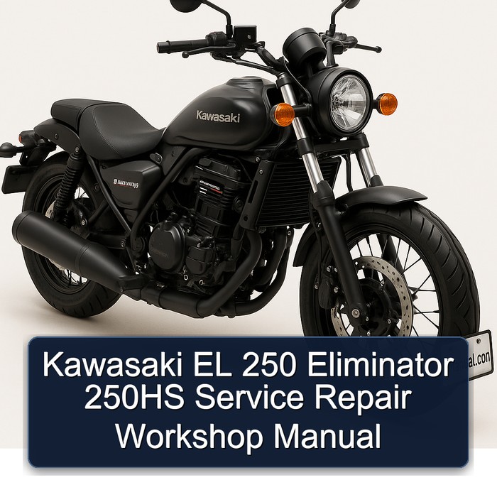 Kawasaki Eliminator EL 250 250HS Service Repair Workshop Manual PDF