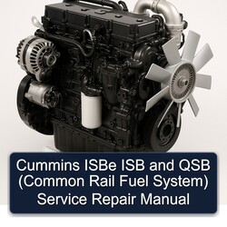 Cummins ISB / Isbe QSB Series (common Rail Fuel System) Service Repair Workshop Manual PDF