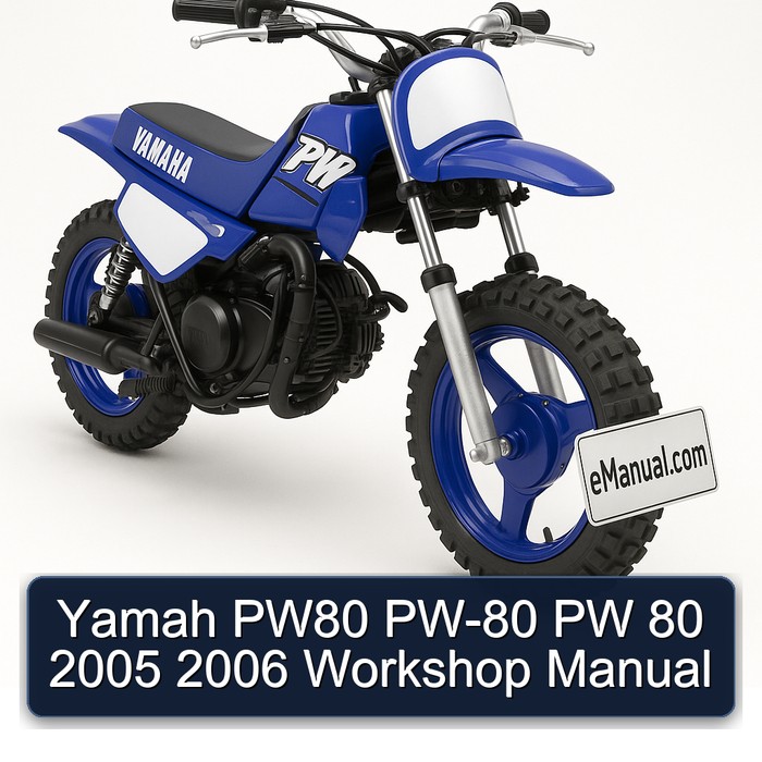 2005-2006 Yamaha PW Models Yamah PW80 PW-80 80 Service Repair Workshop Manual PDF