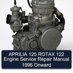 1996 Aprilia 125 Rotax 122 Engine Onward Service Repair Workshop Manual PDF