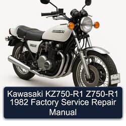 1982 Kawasaki KZ Series KZ750-R1 Z750-R1 Service Repair Workshop Manual PDF
