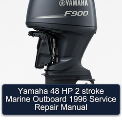 1996 Yamaha 48 HP 2 Stroke Marine Outboard Service Repair Workshop Manual PDF