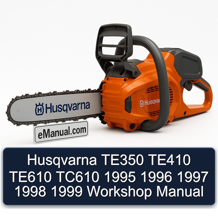 1995-1999 Husqvarna TC Models TE350 TE410 TE610 TC610 Service Repair Workshop Manual PDF