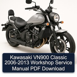 2006-2013 Aprilia Classic Kawasaki VN900 Service Repair Workshop Manual PDF