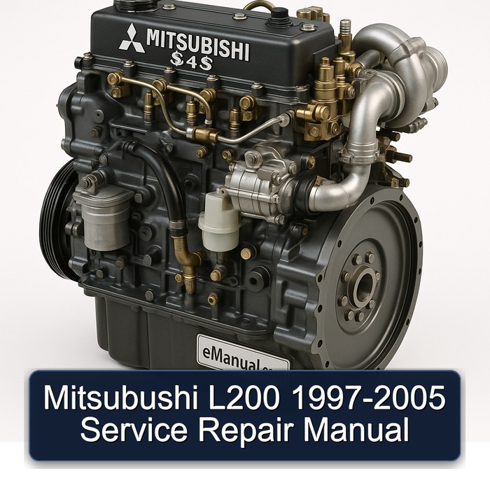 1997-2005 Mitsubishi S 4 Series Mitsubushi L200 Service Repair Workshop Manual PDF