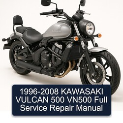 1996-2008 Kawasaki Vulcan 500 VN500 Service Repair Workshop Manual PDF