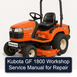 Kubota GF 1800 Service Repair Workshop Manual PDF