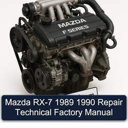 1989-1990 Mazda B Series RX-7 Service Repair Workshop Manual PDF