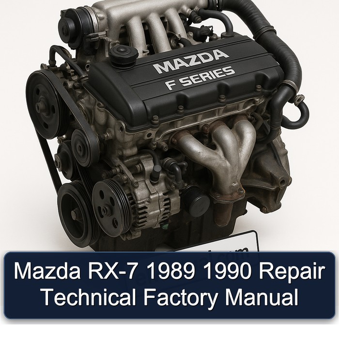 1989-1990 Mazda B Series RX-7 Service Repair Workshop Manual PDF
