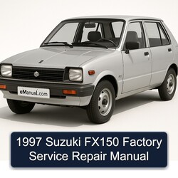 1997 Suzuki FX Models FX150 Service Repair Workshop Manual PDF