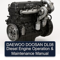 Daewoo Doosan DL08 Diesel Engine Operation Service Repair Workshop Manual PDF
