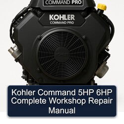 Kohler Command Pro Models 5HP 6HP Service Repair Workshop Manual PDF