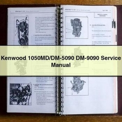 Kenwood 1050md/dm-5090 DM-9090 Service Repair Workshop Manual PDF
