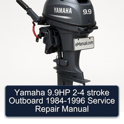 1984-1996 Yamaha 9.9hp 2-4 Stroke Outboard Service Repair Workshop Manual PDF