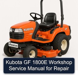 Kubota GF 1800E Service Repair Workshop Manual PDF