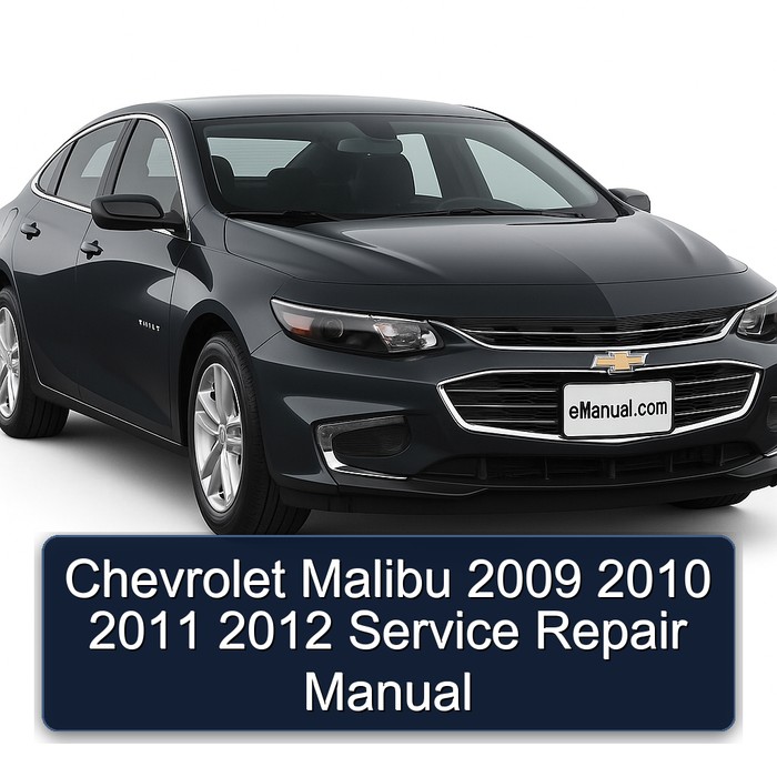 2009-2012 Chevrolet Malibu Service Repair Workshop Manual PDF