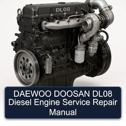 Daewoo Doosan DL08 Diesel Engine Service Repair Workshop Manual PDF