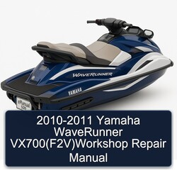 2010-2011 Yamaha Waverunner Vx700(f2v) Service Repair Workshop Manual PDF