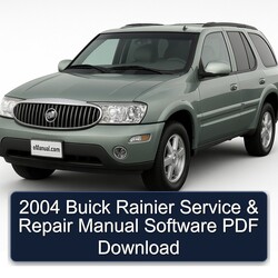 2004 Buick Rainier Software Service Repair Workshop Manual PDF